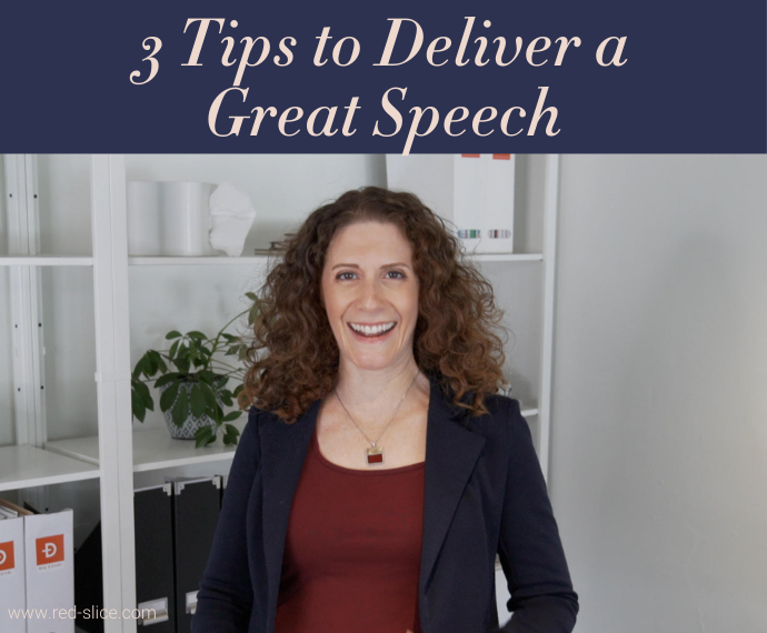 Maria Ross 3 Tips to Deliver a Great Speech